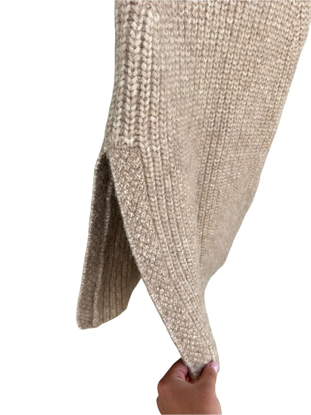 Aritzia Wilfred Durandal Sleeveless Mockneck Sweater - Size XXS - Italian Wool